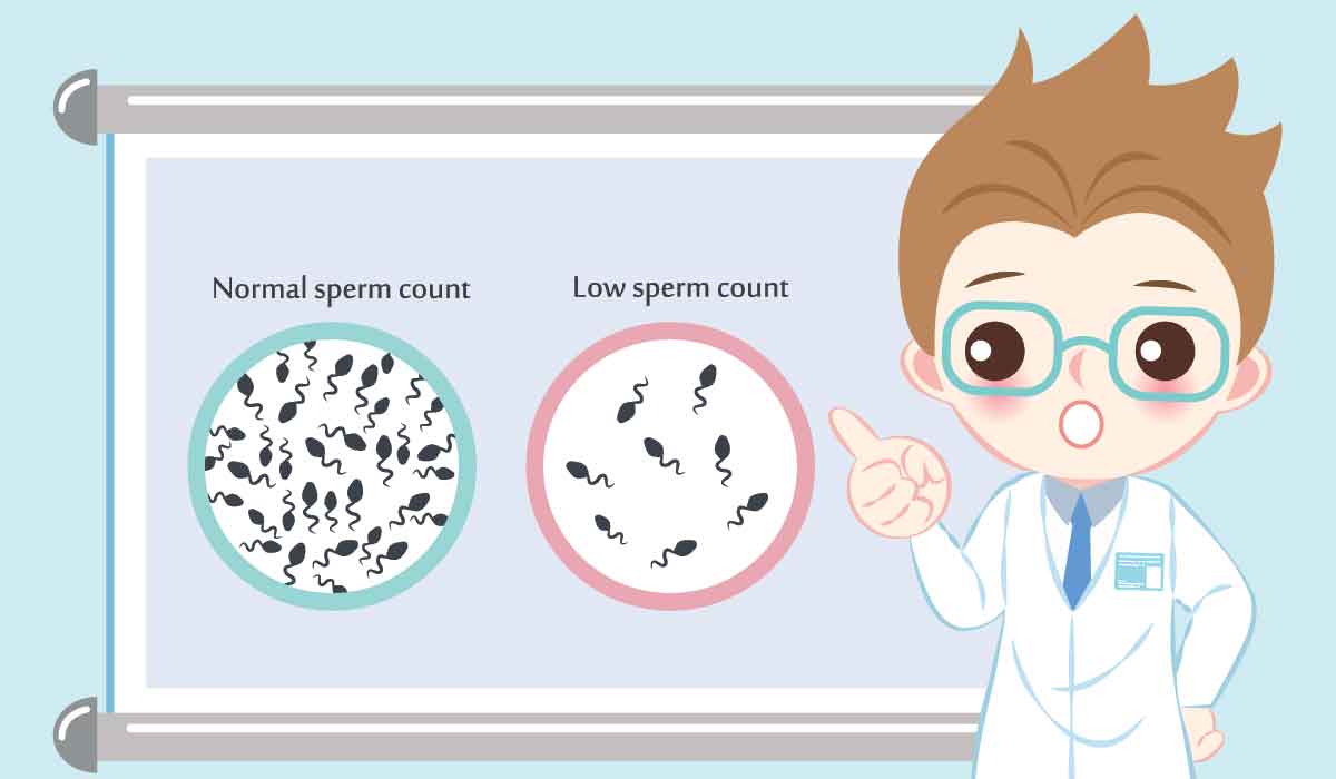 Normal male sperm counts
